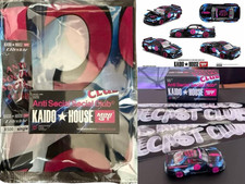 MINI GT Kaido House x Anti Social Social Club X500 Single Diecast Car w Flag New