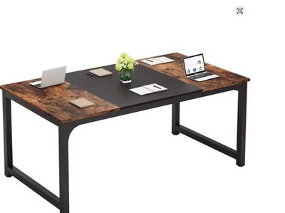 Tribesigns Modern Computer Desk Large Office Desk Computer Table Study Writing D
