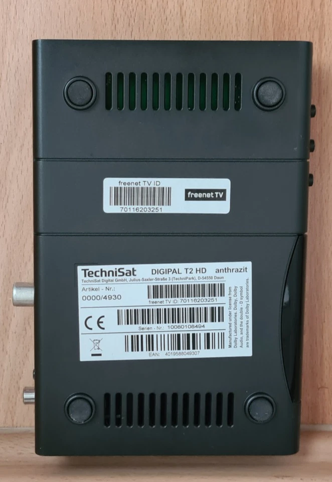 TechniSat Digital T2 Freenet TV HD - Bild 2 von 4