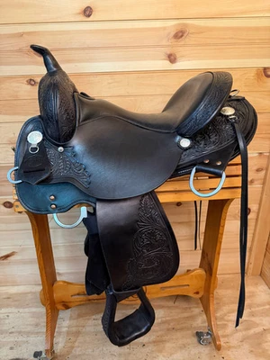 16” Circle Y High Horse Round Rock Gaited Western Trail Saddle Model 6870 (2023) - Image 1 of 4