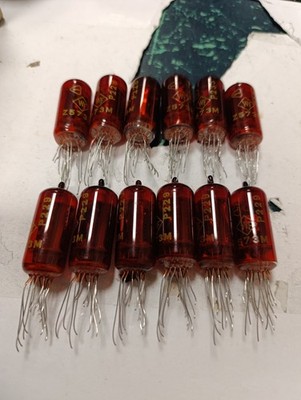 12 x Z573M=Z5730M /Z570M Z574M/ NIXIE TUBES RFT Used Tested Germany