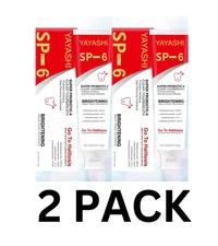 2 Pk Yayashi SP-6 Probiotic Whitening Toothpaste 120g - Quick Ship! - #448
