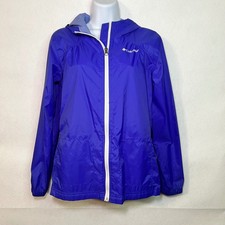 Columbia Switchback II Girls Purple lightweight Nylon Gorpcore Jacket Youth Lg
