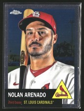 Nolan Arenado 2022 Topps Chrome Platinum Anniversary #296 St. Louis Cardinals