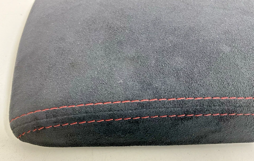 Subaru WRX 2016 consola central delantera cubierta reposabrazos tela negra OEM Foto 3 de 4