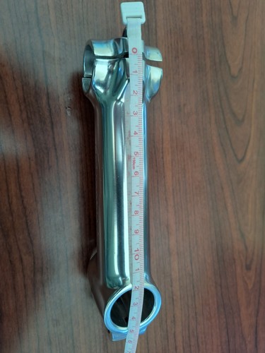 Bianchi Threadless Stem, 130mm*, 26mm, 1", Silver/Chrome - Picture 6 of 9