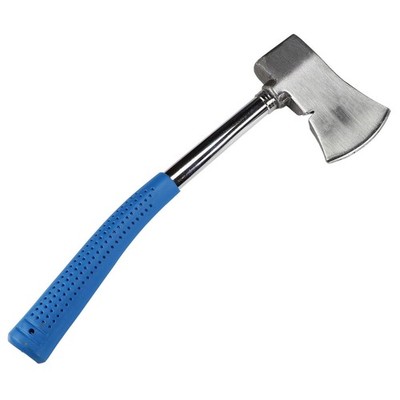 Schmiedestahl Handbeil Axt mit Stahlrohrstiel gebogen 454g Silverline HA68B