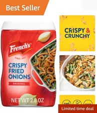 French's 2.8 oz Crispy Fried Onions Perfect for Salads Casseroles