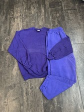 vintage 80s sweater and sweatpants