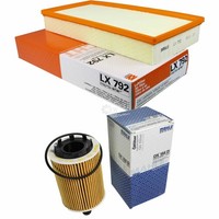 Mahle / Knecht Set Filterpaket Luftfilter LX 792 ÖLfilter OX 188D