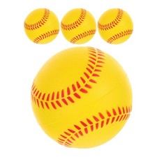4 Pcs Spielset Spielzeug Trainingskugeln Baseball -Training Weicher