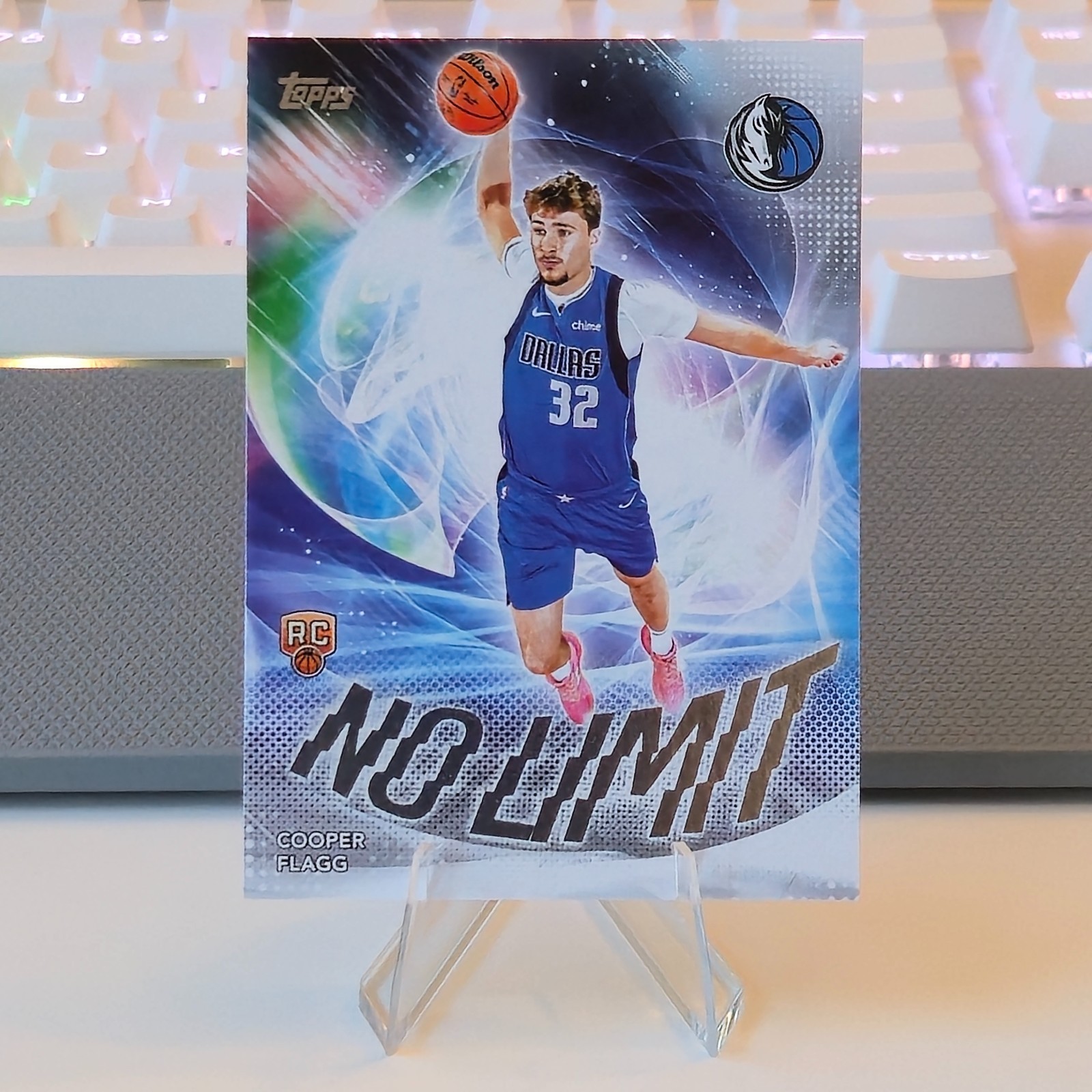 2025-26 Topps No Limit Cooper Flagg Rookie #NL-1 Dallas Mavericks