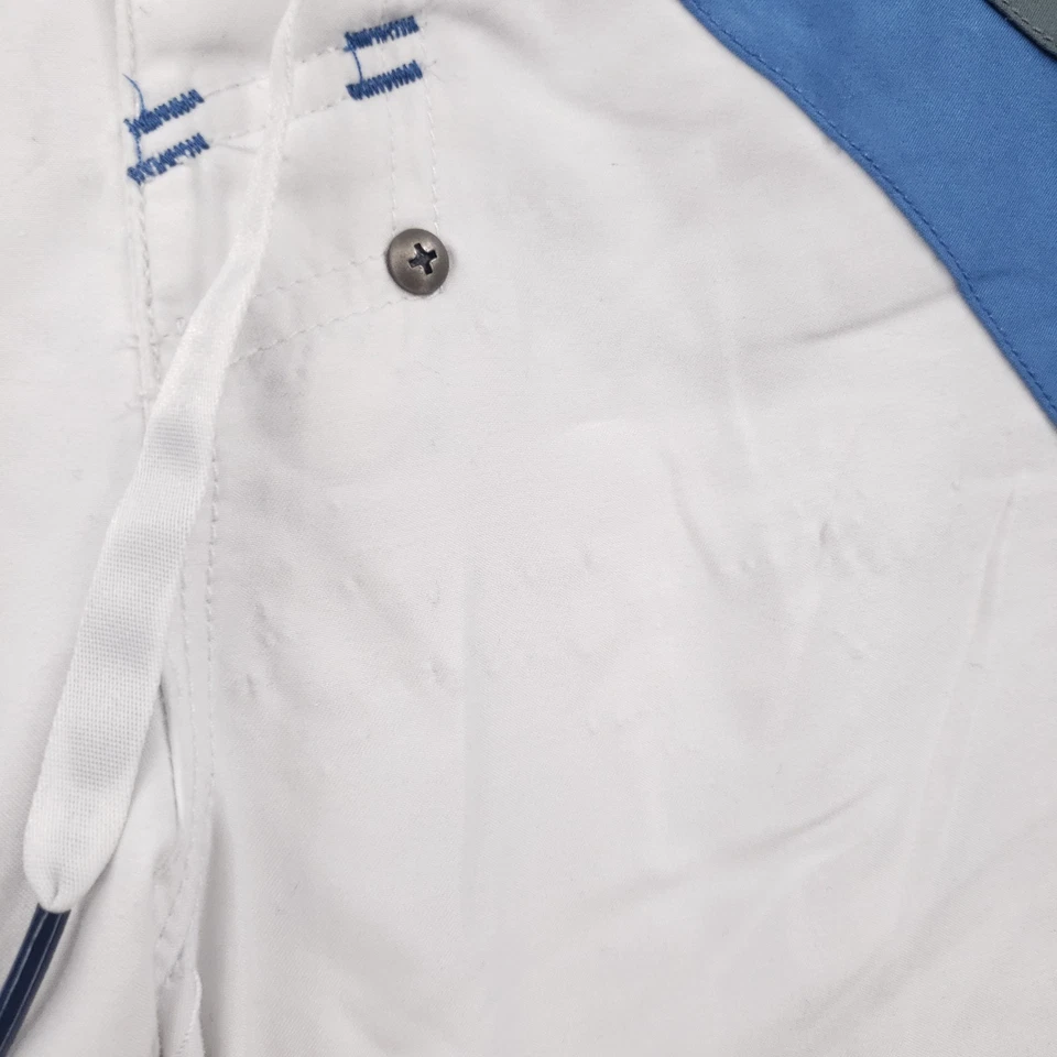 Diesel Board Shorts Hombres XL Extra Grande Azul Bañador Surf Malla Forrado Traje de Baño Y2K Foto 3 de 4