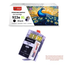 Compatible BK Ink For HP 923e Work With OfficeJet 8120 8122e 8123 Pro 8130 8135e