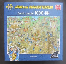 Puzzle 1000 Teile - Jan van Haasteren ; Motiv : Castle Conflict
