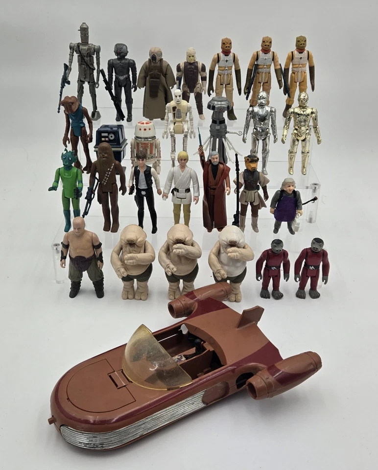 Figura de acción Star Wars (27 en total) Droid Factory / Accesorios / Lote de estuche de transporte  Foto 2 de 4