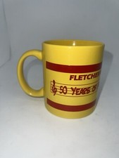 Fletcher Music Centers Lowery Organ Company Coffee Mug 50 Years Yellow  C1D