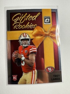 Trey Lance 2021 Donruss Optic Gifted Rookies RC San Francisco 49ers #GR-3