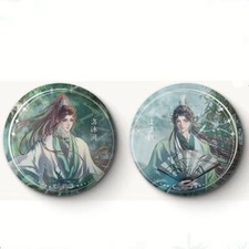 Scum Villain Self Saving System Anime Shen Qingqiu Luo Binghe 2pcs Badge Anime