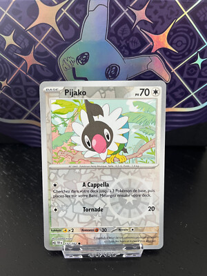 Carte Pokémon Pijako 181/162 – Art Rare (AR) – Forces Temporelles – Neuve Sous Sleeve Et Top-loader