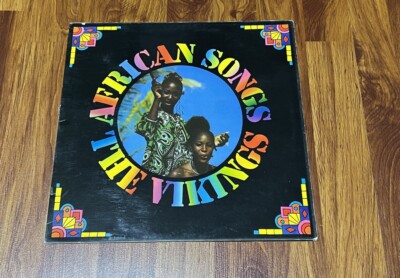THE VIKINGS AFRICAN SONGS GATEFOLD EHL 5001 LP NEUWERTIG