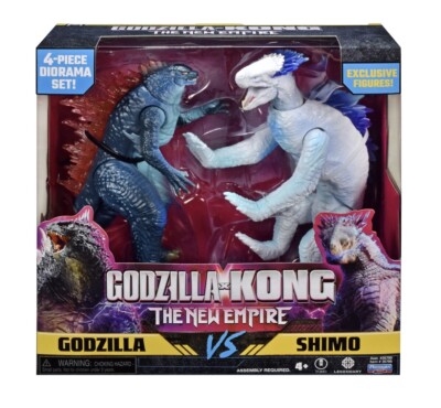 Godzilla X Kong The New Empire Two Pack Figure Godzilla Vs Shimo