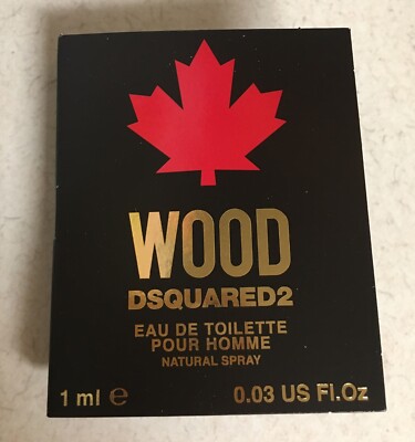 Wood Dsquared2 Eau de Toilette - Spray for Men - Sample Size - New in Box