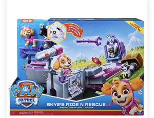 paw patrol flip & fly skye