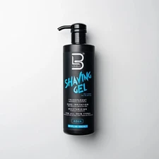 L3VEL3 Ice Transparent Shaving Gel 16.9 oz