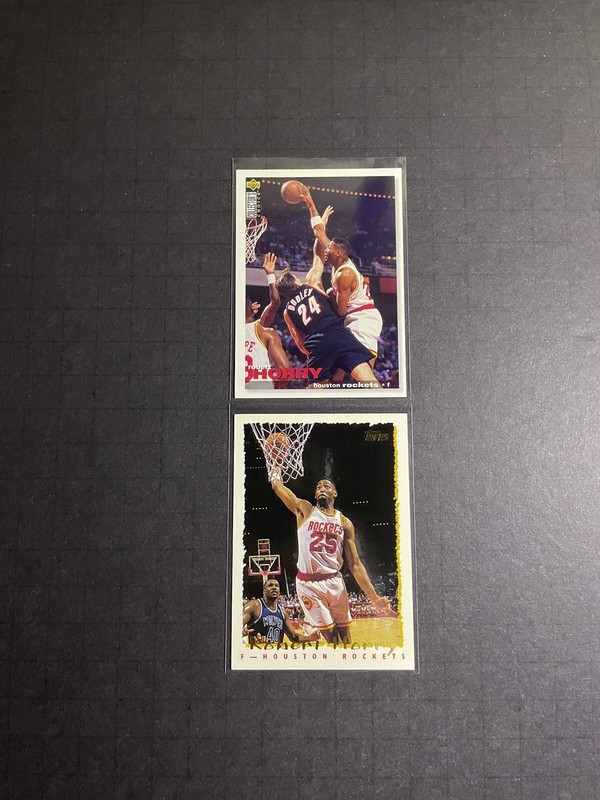 Robert Horry Basketball Card Lot - Houston Rockets (14)