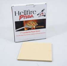 7" / 18cm Cordierite Pizza Stone Baking Tile for Hellfire BBQ Wood Burner Stoves