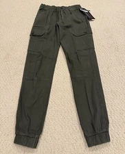 NWT Men’s Vertical Sport Olive Green Stretch Cargo Pocket Jogger Pants ALL SIZES