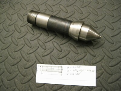 Center with 1-1/16 x 20 Thread, Unknown Make