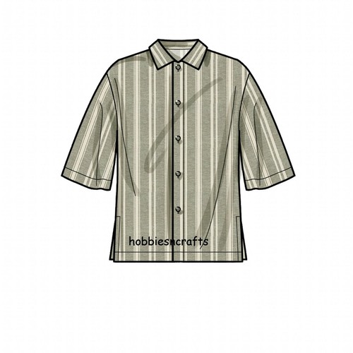 SIMPLICITY 9279 MEN'S SHIRTS TROUSER SHORTS Sewing Pattern Sizes 34-42 & 44-52 - Picture 6 of 9