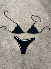 Black Two Piece Bathing Suit