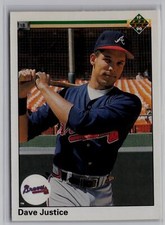 1990 Upper Deck #711 Dave Justice