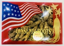 100 Wild American Wisconsin Ginseng Root                - 4 oz - Free US Shipping