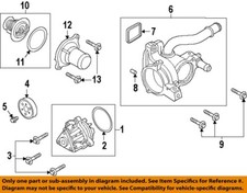 FORD OEM 19-23 Bronco Sport Cooling Water Pump-Housing Pin W711993S300