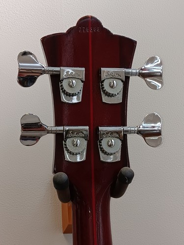 1978 GUILD B-301 BASS W/Original HS Case A Real Road Warrior R&Roll Weathered - Picture 5 of 12
