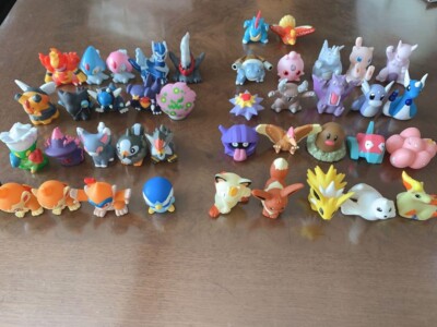 Pokemon Finger Puppet Figures Lot of 41 Bulk Selling Bandai