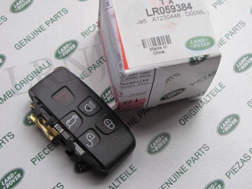 Pro-Plip Chiave compatibile con Evoque Scoperta 4 Rover Evoque Ranger Cover 5 pulsanti