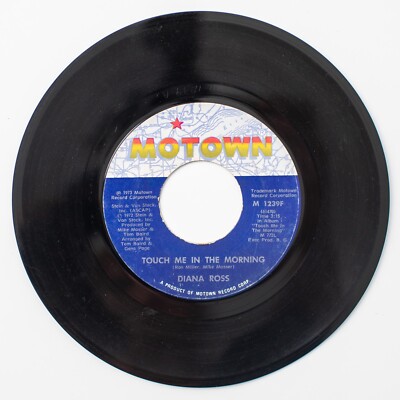 Diana Ross 1973 Touch Me In The Morning Vinyl 45 Record