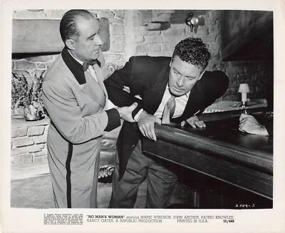No Man's Woman 1955 Movie Photo 8x10 John Archer Director Franklin Adreon *P37c