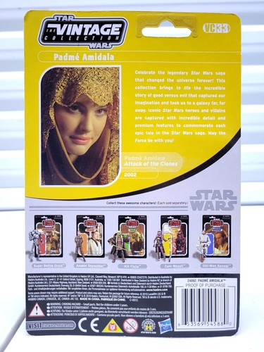 Padme Amidala Peasant Disguise 2010 STAR WARS Vintage Collection VC33 MOC D1 - Picture 2 of 2