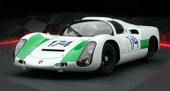 Coche de carreras Porsche1 18 años 60 Racing24Le Mans Racer12 modelo personalizado carrusel WHT Foto 2 de 4