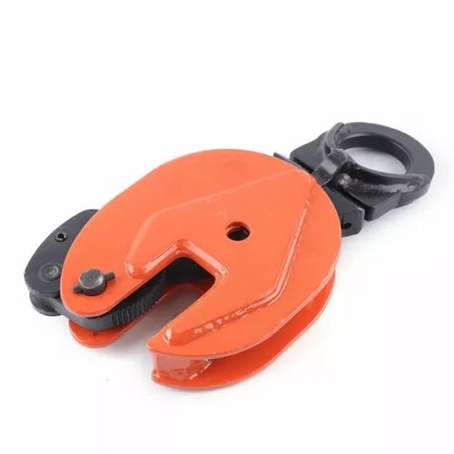 0.8T Vertical Plate Lifting Clamps Fixture Alloy Steel 180 Degree Turn Range - Foto 6 di 6