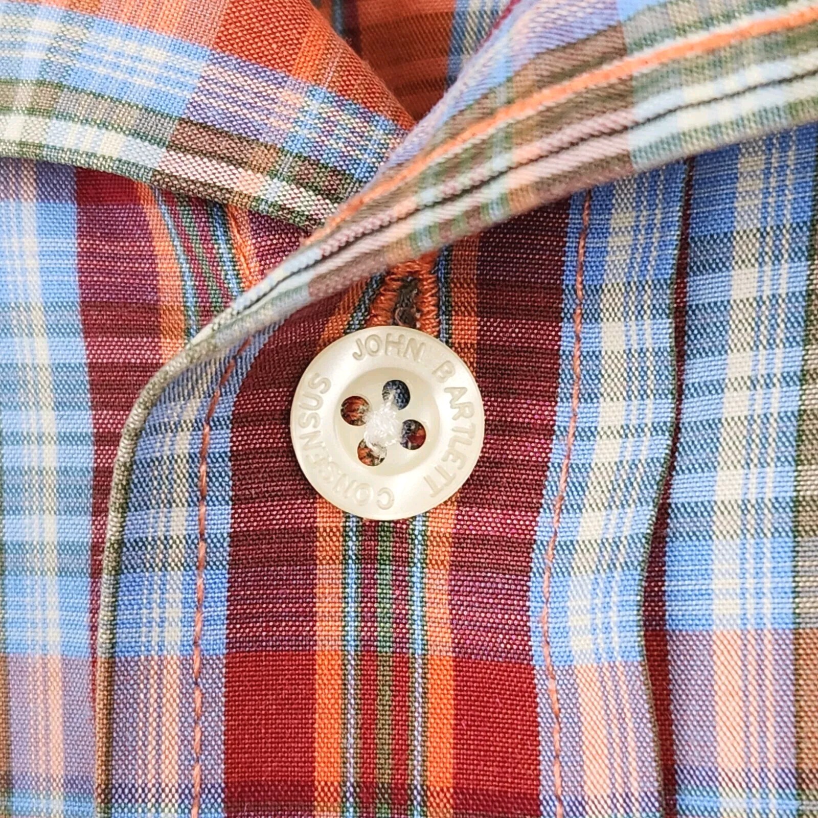 John Bartlett Consensus Mens Button Down Shirt Si… - image 3