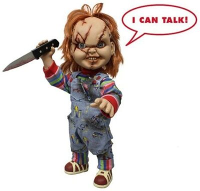 Bride of Chucky Scarred Child´s Play Talking Doll 15