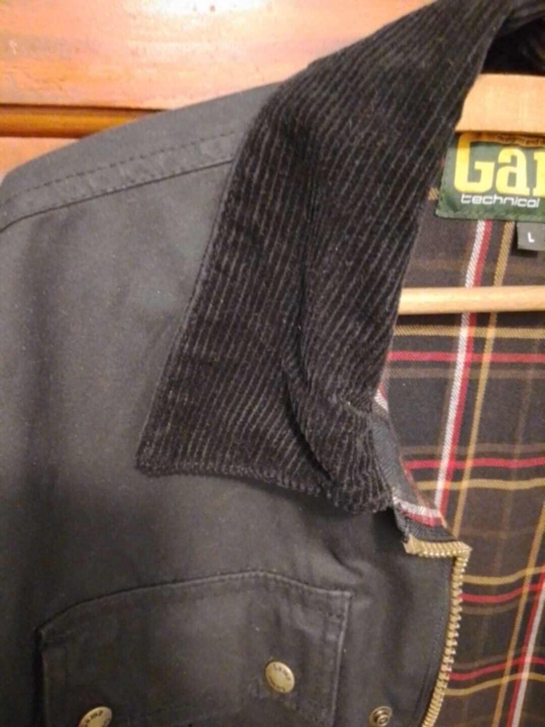 Game Utilitas - Waxed Cotton Jacket. Size Large. Black. | eBay