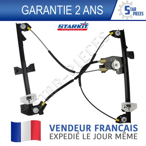 LEVE VITRE ELECTRIQUE DROIT CITROEN BERLINGO PEUGEOT PARTNER 96-08 SANS MOTEUR - Foto 2 di 5